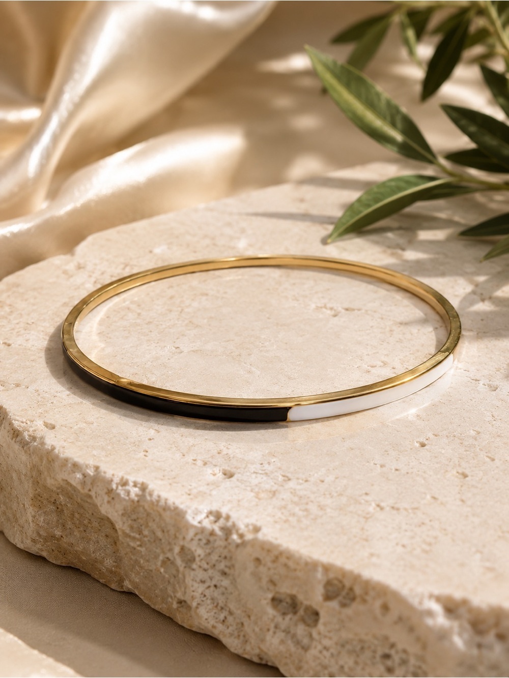 Noonday Collection Color block Bangle Bracelet
